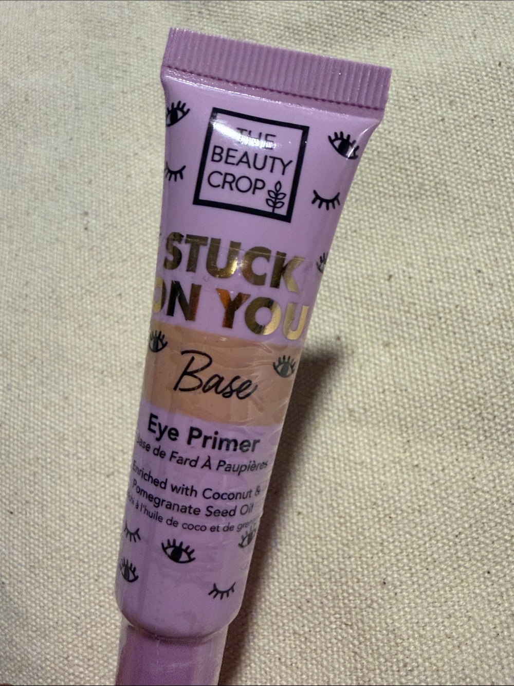 The Beauty Crop Stuck On You Base Eye Primer — Lavender Pink